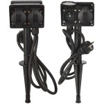 Edm - prise avec 4 prises 2 + 2 pour l extrieur ip44 - fx control