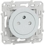 Schneider electric - prise affleurante avec terre 2p + t blanc recycl� 16a - odace - schneider