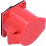 Prise de courant industrielle, installation dissimule tanche triphase  5 broches 32a 220 - 380v / ...