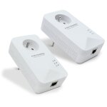 Prise cpl netsocket duo 1200 avec prise gigogne Prise cpl netsocket duo 1200 avec prise gigogne