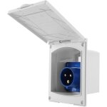 Prise encastr�e ext�rieure 16 a 220 a pour camping - car, �tanche et r�sistante aux uv, ip44, convient ...