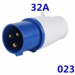 [jamais utilis�]prise femelle industrielle et prise male industrielle 32a cee monophas� triphas�, 220v ...