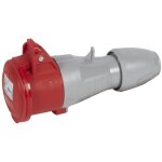 Prise mobile p17 ip44 16a 380v  415v 3p + t (555108)