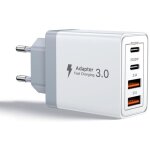 Prise multiport usb adapt�e au chargeur apple 16 / 15, t�te de charge rapide pour t�l�phone portable ...