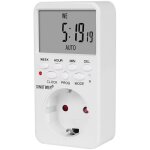Prise programmable �lectronique num�rique tm519 avec minuterie 220 v 120 v 7 jours 12 / 24 heures