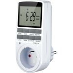 Prise programmable, programmateur prise �lectrique et digitale, minuterie prise num�rique avec grand ...
