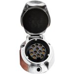 Prise de remorque 13 broches 12 v en alliage d'aluminium connecteur de remorque femelle pour caravanes ...