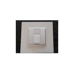 Prise reseau rj45 cat6 utp blanche encastr� complet avec support et plaque altira s - one schneider