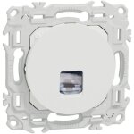 Prise rj45 cat6a stp blanche compatible grade 3 odace (s920477)