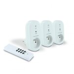 Prise tlcommandes (lot de 3) 2300 w + tlcommande