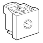 Prise t�l�vision mosaic simple avec connecteur m�le - legrand - 074382