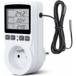 Jamais utilis]prise thermostat, prise minuteur digital, prise programmable digitale avec sonde, minuterie ...