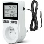 Prise thermostat, prise minuteur digital, prise programmable digitale avec sonde, minuterie numérique ... Prise thermostat, prise minuteur digital, prise programmable digitale avec sonde, minuterie numérique ...