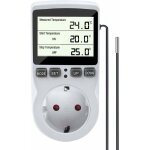 Prise thermostat, prise programmable digitale avec sonde, prise minuteur digital, minuterie num�rique ...