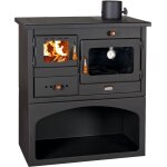 Prity - pole  bois. puissance de chauffage de 10 kw. pole  combustible solide avec four modle 1p34 ...