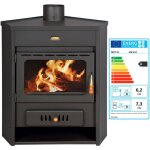 Prity - thermopoêle à bois d'angle am w12 ? 13, 5 kw, noir graphite, classe a, chaudière 7 l intégrée ... Prity - thermopoêle à bois d'angle am w12 ? 13, 5 kw, noir graphite, classe a, chaudière 7 l intégrée ...