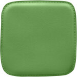 Coussin pour tabouret carr - simili cuir - stylix vert
