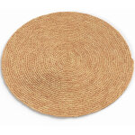 Privatefloor - tapis rond en jute - boho bali - 150 cm - kavya naturel Privatefloor - tapis rond en jute - boho bali - 150 cm - kavya naturel