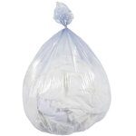 Pro et discount - lot 500 sacs poubelle � d�chet rouleaux de 20l 30l 50l 100l 110l 130l litres taille ...