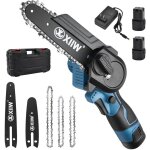 Pro mini trononneuse sans fil 6 / 4 pouces  batterie brushless electrique portable scie  chane 16v ...