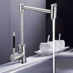 Pro et discount - robinet mitigeur en laiton chrom pour evier de cuisine avec bec mobile