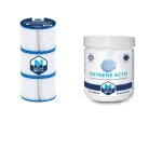 Produits d'entretien pour spa : cartouches de filtration et oxygène actif Produits d'entretien pour spa : cartouches de filtration et oxygène actif