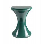 Produit de polissage pour tabouret en plastique en forme de sablier, vert fonc�