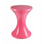 Produit de polissage pour tabouret en plastique rose en forme de sablier