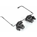 Professionnel lunettes loupe loupe de bijoutier outil r�paration d'horloge de travail lunettes 20xmagnifying ...