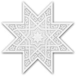 Profhome decor - rosace profhome 157501 dalle de plafond lment dcoratif 3d panneau mural lambris mural ...