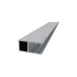 Profil bordure monobloc (en u) - toiture polycarbonate - coloris - aluminium, epaisseur - 10 mm, longueur ... Profil bordure monobloc (en u) - toiture polycarbonate - coloris - aluminium, epaisseur - 10 mm, longueur ...