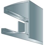 Profil et capot vissables de bordure couverture polycarbonate - coloris - aluminium, epaisseur - 10 / ... Profil et capot vissables de bordure couverture polycarbonate - coloris - aluminium, epaisseur - 10 / ...