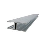 Profil jonction monobloc (en h) - toiture polycarbonate - coloris - aluminium, epaisseur - 10 mm, longueur ... Profil jonction monobloc (en h) - toiture polycarbonate - coloris - aluminium, epaisseur - 10 mm, longueur ...