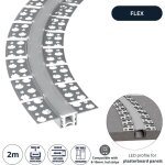 Profil en aluminium flexible pour bande led ? profil flexible pour panneaux en plaques de pltre ? ...