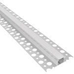 Evotrade - profil pour carrelage ceramic line avec goulotte pour clairage led ? barres de 2 mtres ...