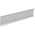 Profil de raccordement mural en aluminium 200cm, 1 pice argent tle angulaire, tle aluminium pour ...