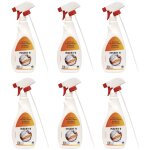 Progalva - lot 6 pulv�risateurs insert 9 - nettoyant vitres pour po�les et inserts