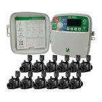 Programmateur d'arrosage ext�rieur 12 zones rain bird esp - tm2 arrosage automatique du jardin 12 electrovanne ...