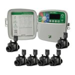 Rain bird - programmateur d'arrosage extrieur  6 zones esp - tm2 arrosage automatique du jardin 6 electrovan ...