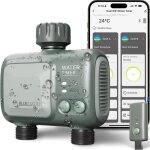 Programmateur arrosage wifi 2 voies, arrosage automatique pour jardin, arrosage intelligent avec contr�le ...