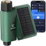 Programmateur arrosage wifi 2 voies & �nergie solaire et charge usb - c, minuteur arrosage automatique ...