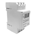 Programmateur numrique hebdomadaire pour rail din 230v thc15a
