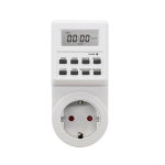 Programmateur prise electrique et digitale, prise programmable � cycle alternatif et r�p�titif, prise ...