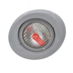 Projecteur halogne 300w immerg orientable pour piscine enterre bton liner coloris gris - pr244gr