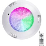 Projecteur piscine led , 45w lampe piscine extra - plats rgb dimmable multicolore changement led submersible ...
