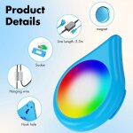 Projecteur piscine � led pour piscine hors sol, 10w smart led lampe suspendu effets d'�clairage multiples ...