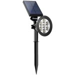 Projecteur solaire d'extérieur à 7 led pour halloween, éclairage automatique réglable à 180°, étanche ... Projecteur solaire d'extérieur à 7 led pour halloween, éclairage automatique réglable à 180°, étanche ...