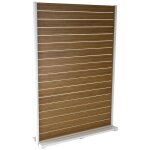 Proloisirs - claustra - louisiane - aluminium époxy - lattes heat transfer - crème / chêne Proloisirs - claustra - louisiane - aluminium époxy - lattes heat transfer - crème / chêne