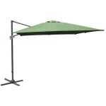 Peragashop - proloisirs parasol dport - nh - aluminium - 3x4 - amande