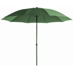 Proloisirs parasol droit - fdv - aluminium poxy - fibre de verre - 270 - amande